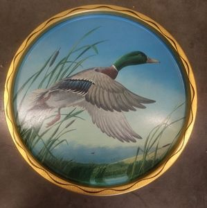 Vintage James L Artig Tin Serving Tray